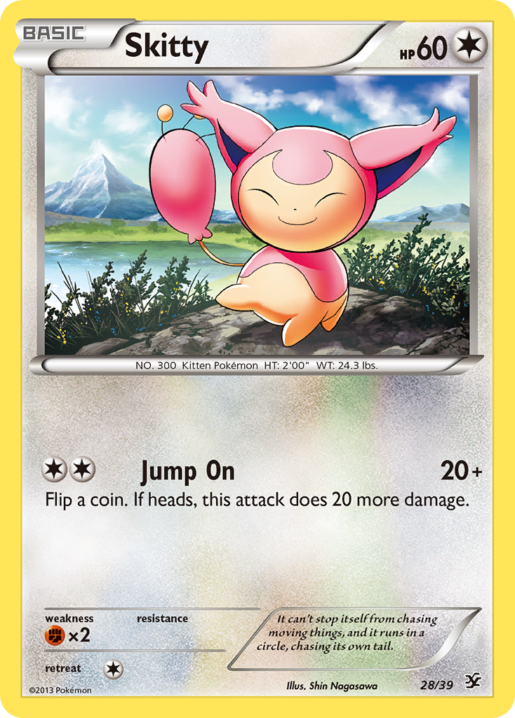 Skitty (28) [Kalos Starter Set] - Deck Out Gaming