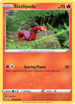 Sizzlipede [SWSH05: Battle Styles] Reverse Holofoil - Deck Out Gaming