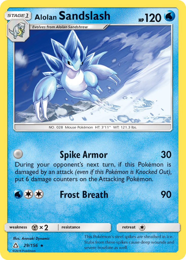 Alolan Sandslash (29) [SM - Ultra Prism] Reverse Holofoil - Deck Out Gaming