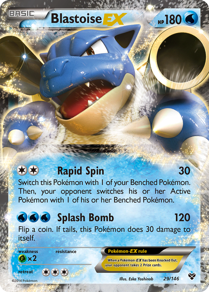 Blastoise EX (29) [XY Base Set] - Deck Out Gaming