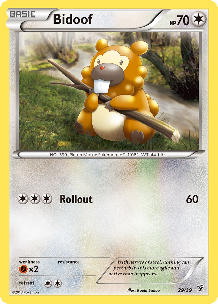 Bidoof (29) [Kalos Starter Set] - Deck Out Gaming