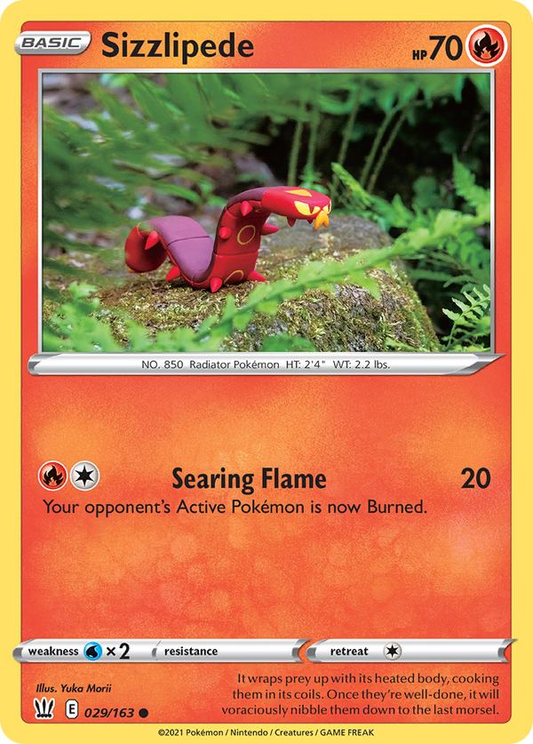Sizzlipede [SWSH05: Battle Styles] - Deck Out Gaming