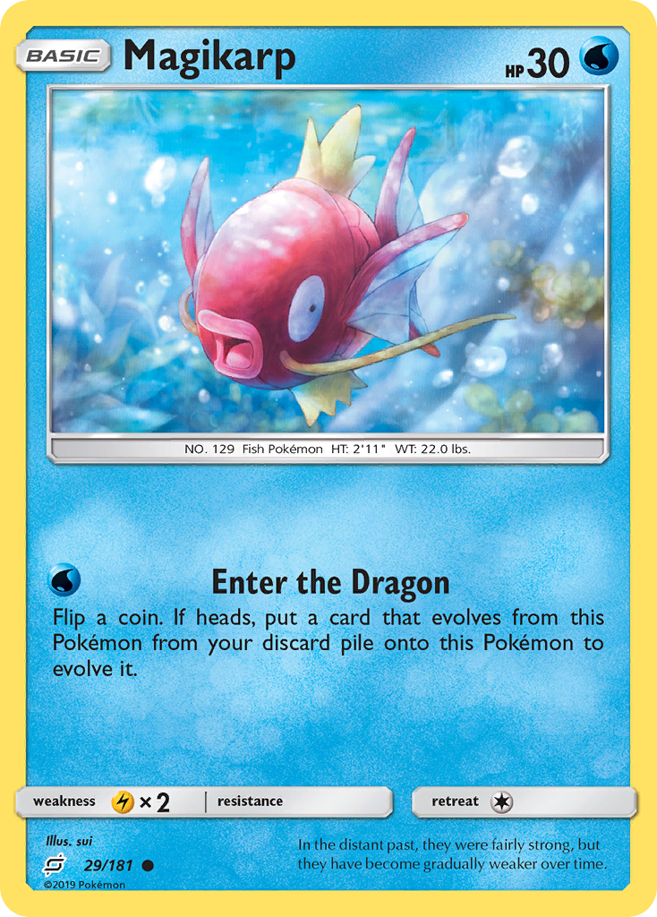 Magikarp (29/181) [Sun & Moon: Team Up] Reverse Holofoil - Deck Out Gaming