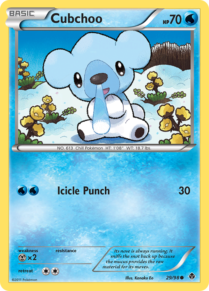 Cubchoo (29) [Emerging Powers] - Deck Out Gaming