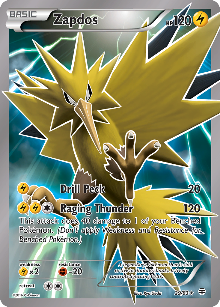 Zapdos (29) [Generations] - Deck Out Gaming