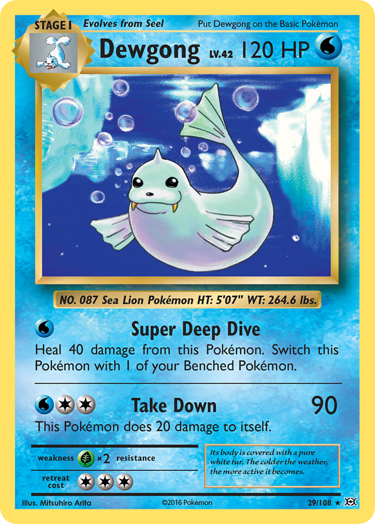 Dewgong (29) [XY - Evolutions] - Deck Out Gaming