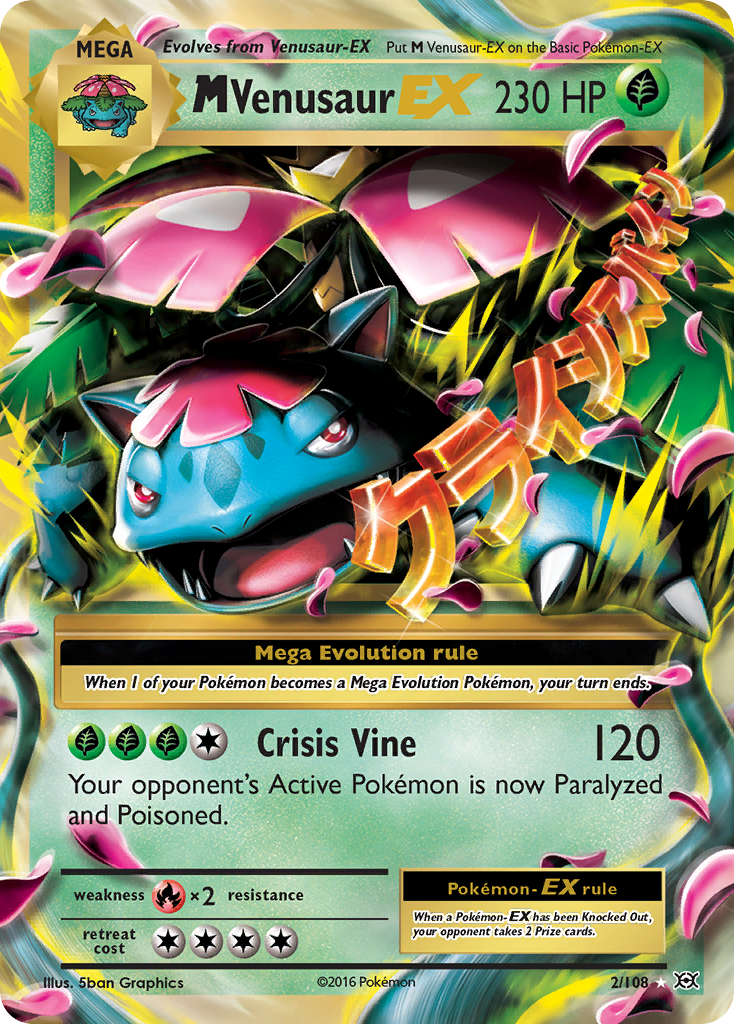 M Venusaur EX (2) [XY - Evolutions] - Deck Out Gaming