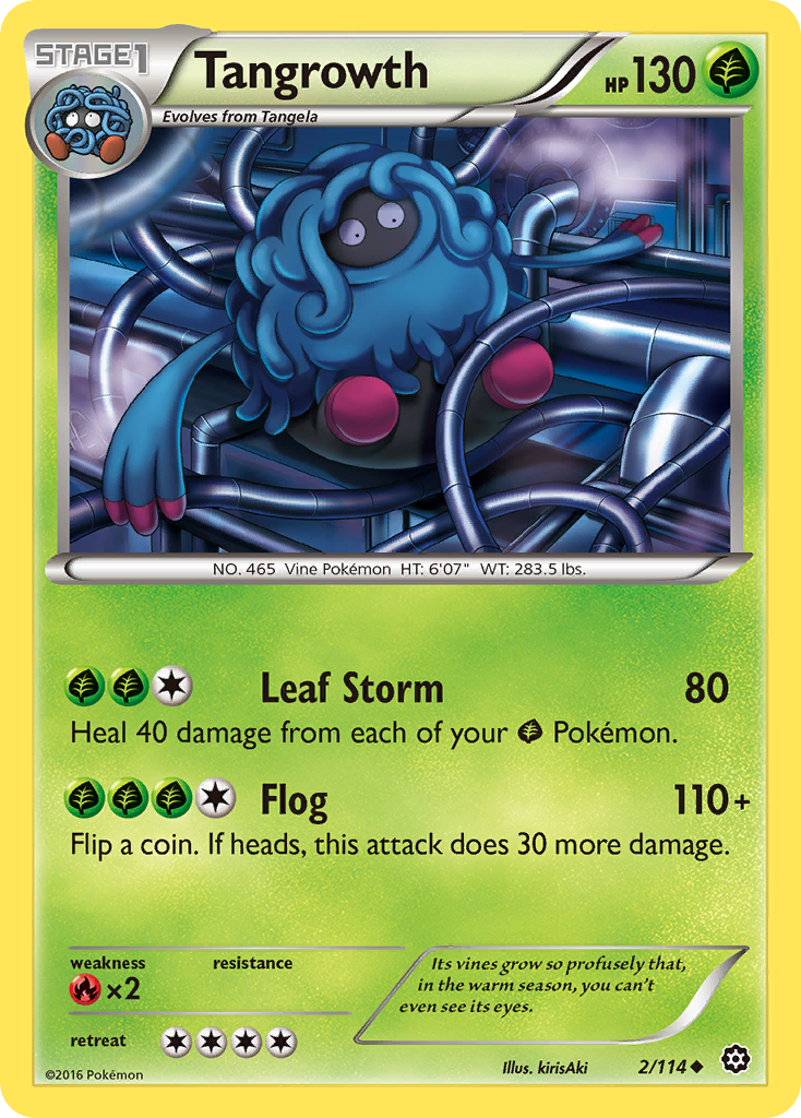 Tangrowth (2) [XY - Steam Siege] - Deck Out Gaming