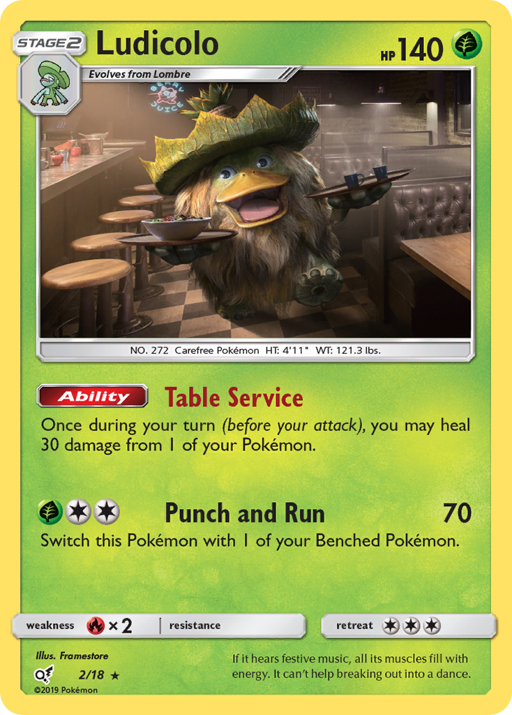 Ludicolo [Detective Pikachu] - Deck Out Gaming