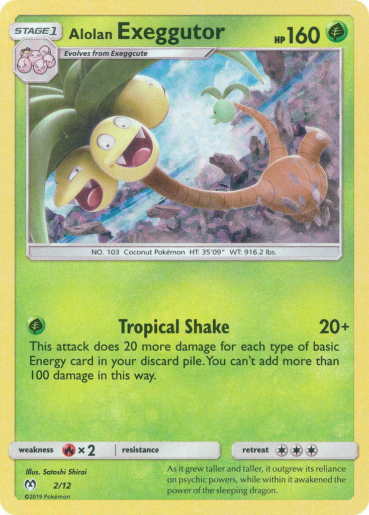 Alolan Exeggutor (2/12) [McDonald's Promos 2019] - Deck Out Gaming