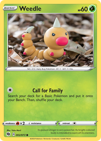 Weedle [Champion's Path] Reverse Holofoil - Deck Out Gaming