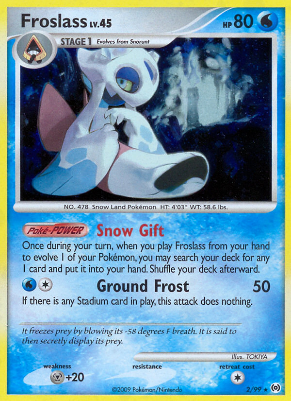 Froslass (2) [Arceus] Reverse Holofoil - Deck Out Gaming