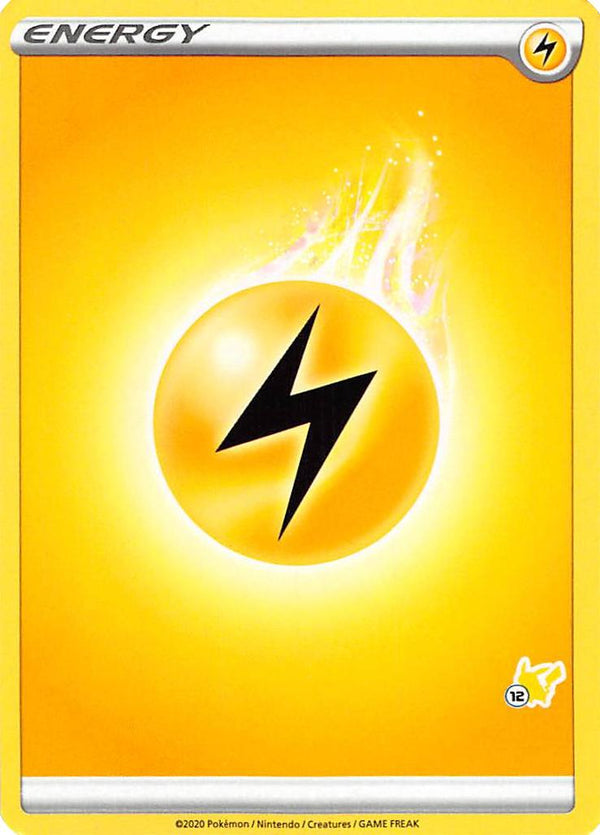 Lightning Energy (Pikachu Stamp #12) [Battle Academy 2022] - Deck Out Gaming