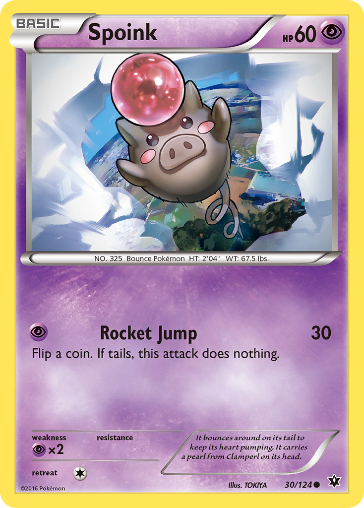 Spoink (30) [XY - Fates Collide]
