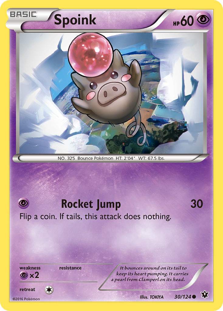 Spoink (30) [XY - Fates Collide] - Deck Out Gaming