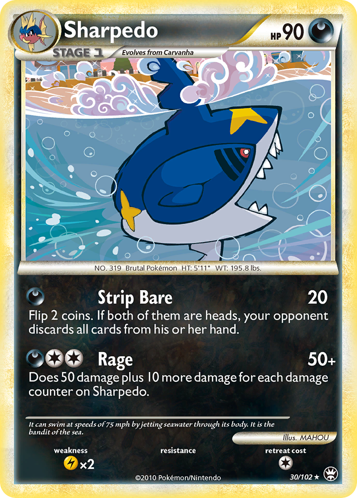 Sharpedo (30) [Triumphant] - Deck Out Gaming