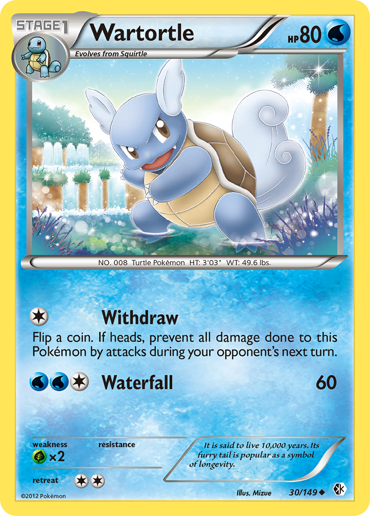 Wartortle (30) [Boundaries Crossed] - Deck Out Gaming