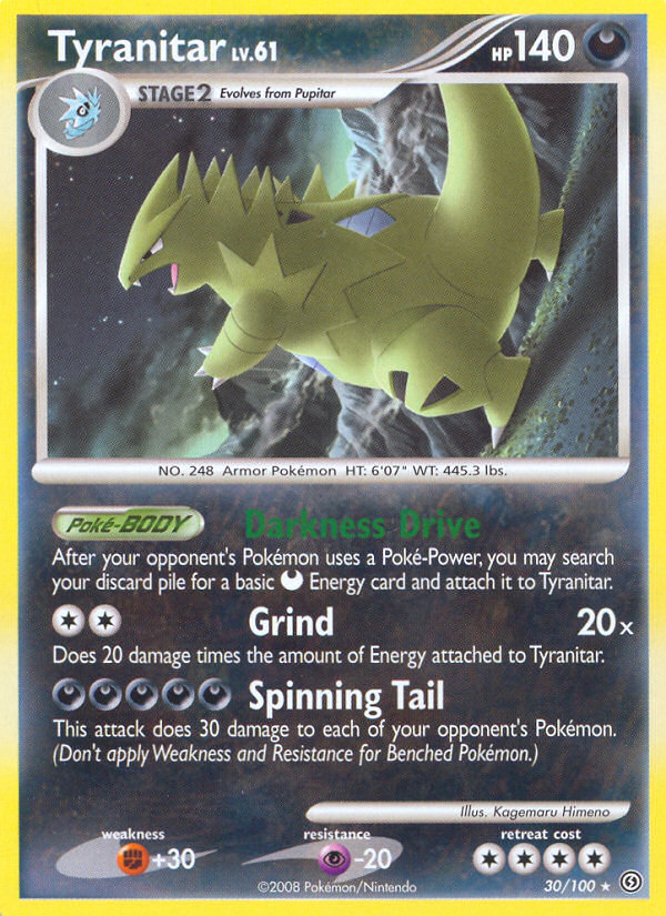 Tyranitar (30) [Stormfront] Reverse Holofoil - Deck Out Gaming