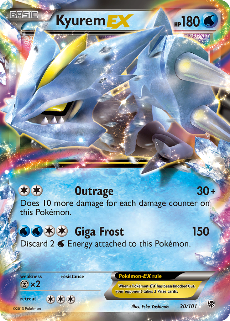 Kyurem EX (30) [Plasma Blast] - Deck Out Gaming