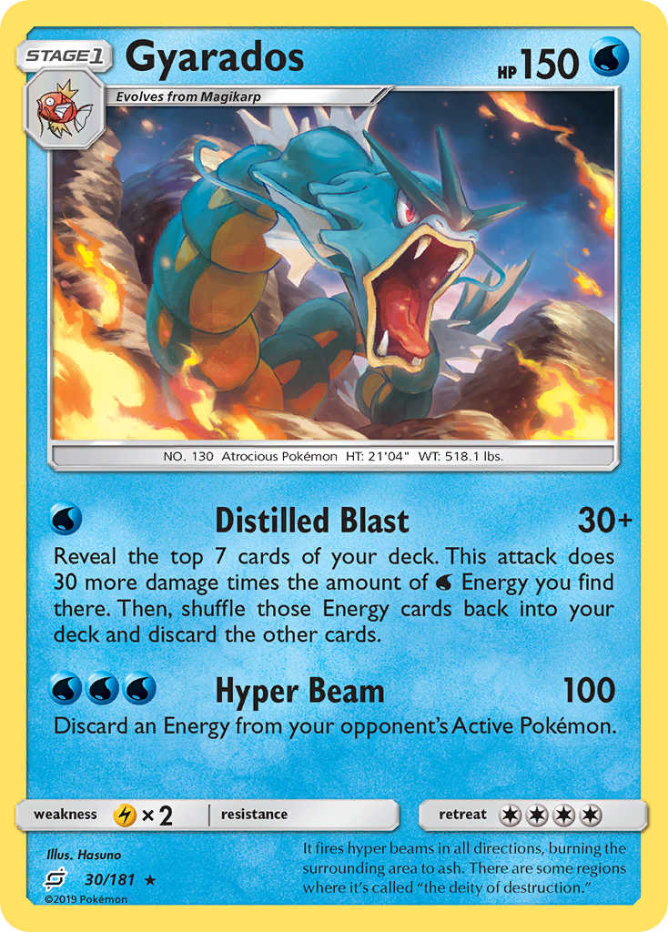 Gyarados (30/181) [Sun & Moon: Team Up] - Deck Out Gaming