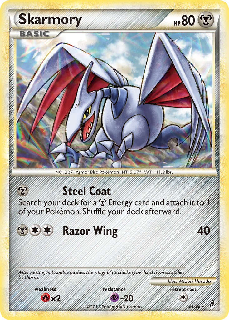 Skarmory (31) [Call of Legends] Reverse Holofoil - Deck Out Gaming