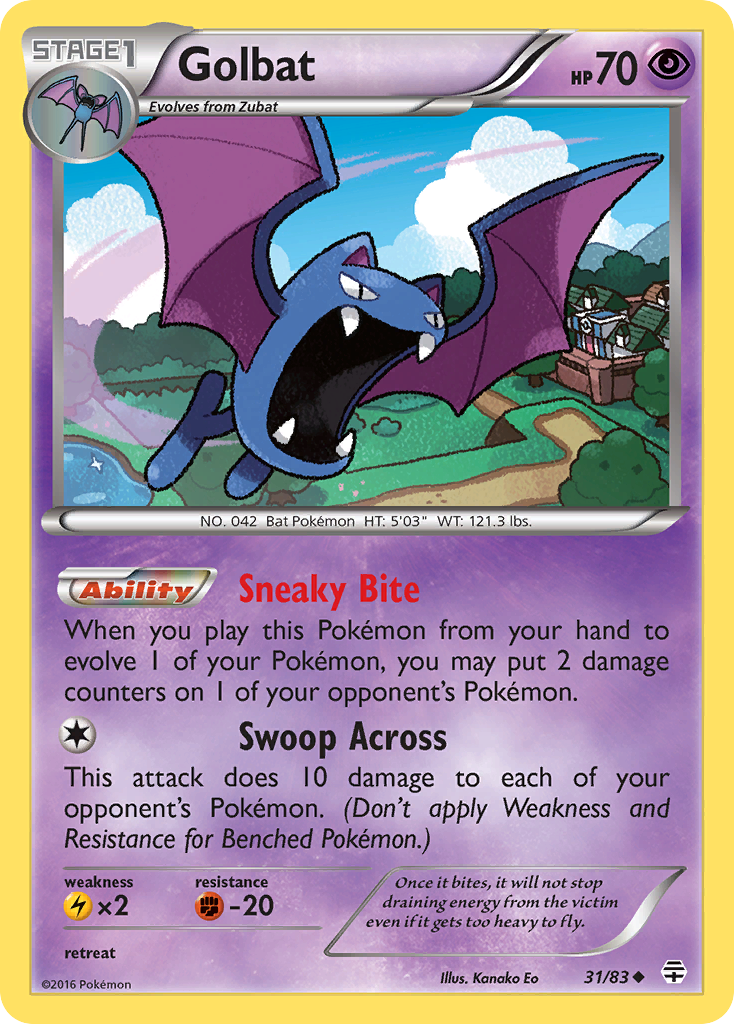 Golbat (31) [Generations] - Deck Out Gaming