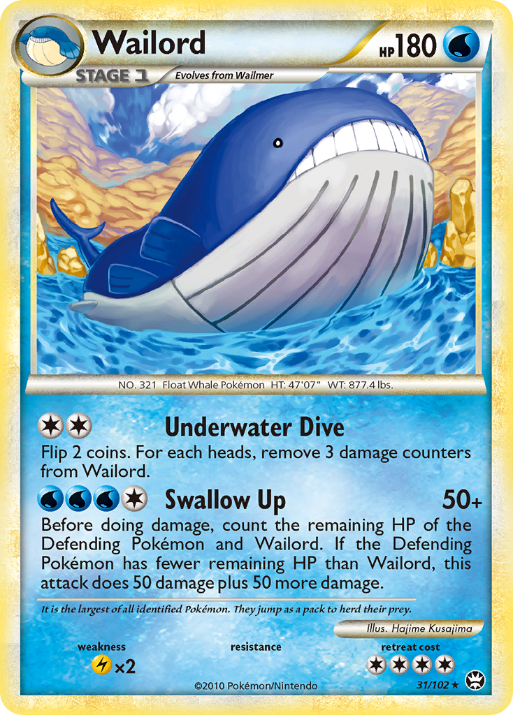 Wailord (31) [Triumphant] - Deck Out Gaming