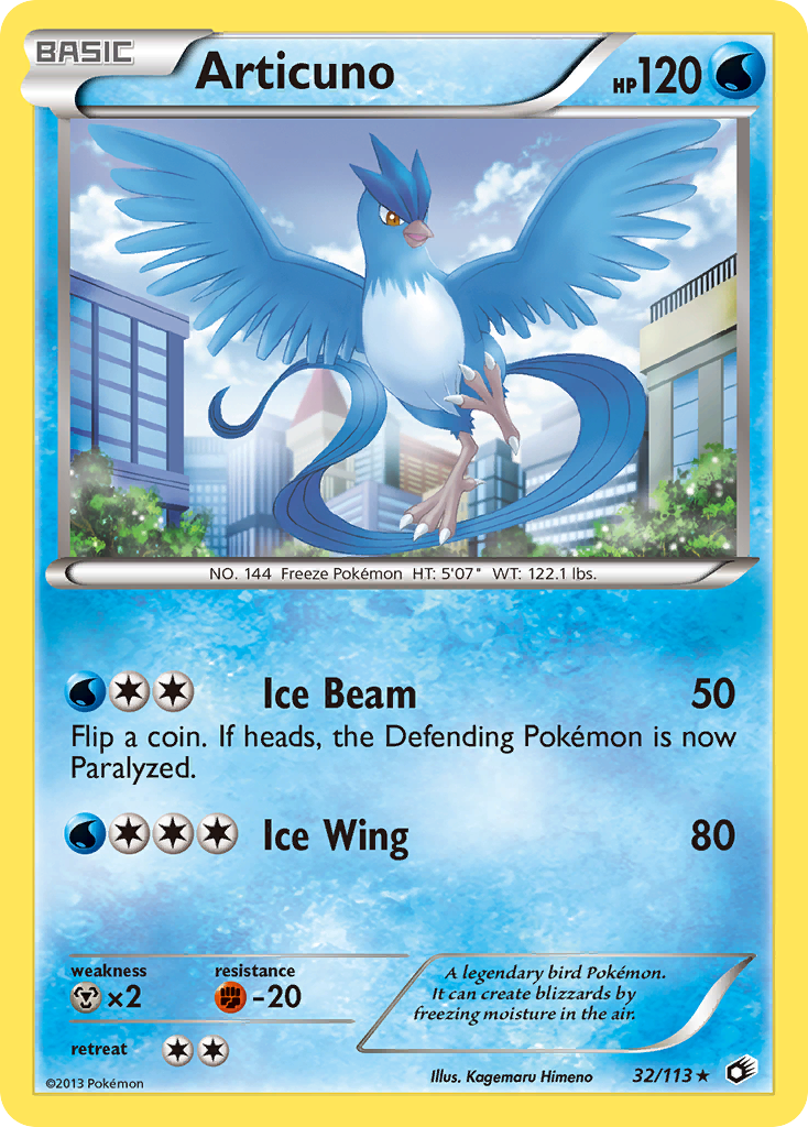 Articuno (32) [Legendary Treasures] - Deck Out Gaming