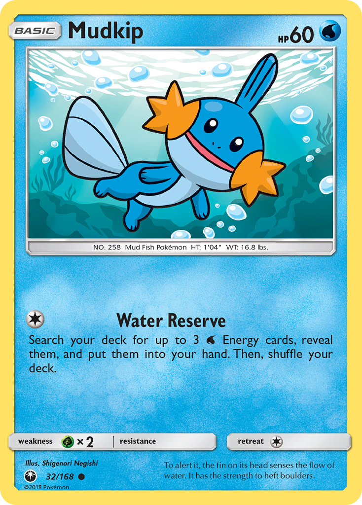 Mudkip (32) (32) [SM - Celestial Storm] Reverse Holofoil - Deck Out Gaming