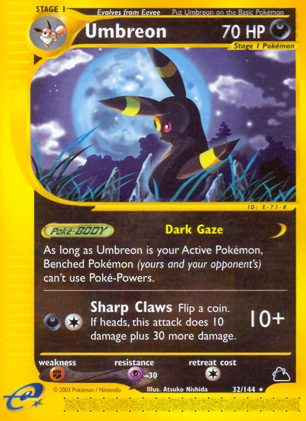 Umbreon (32) [Skyridge] Reverse Holofoil - Deck Out Gaming