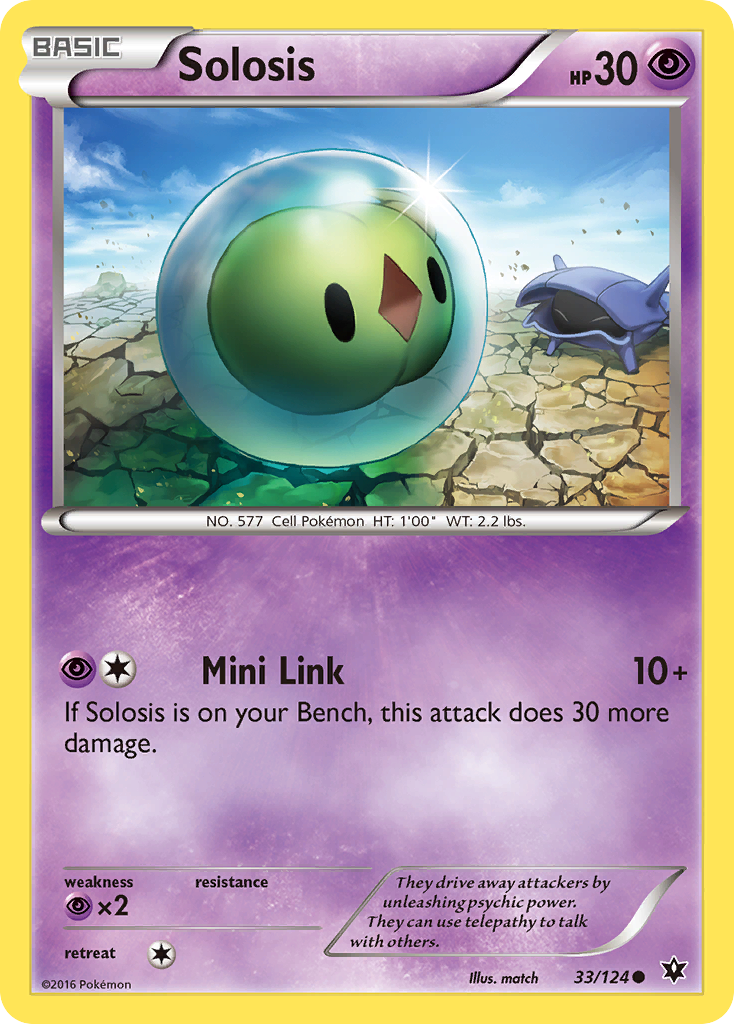 Solosis (33) [XY - Fates Collide]