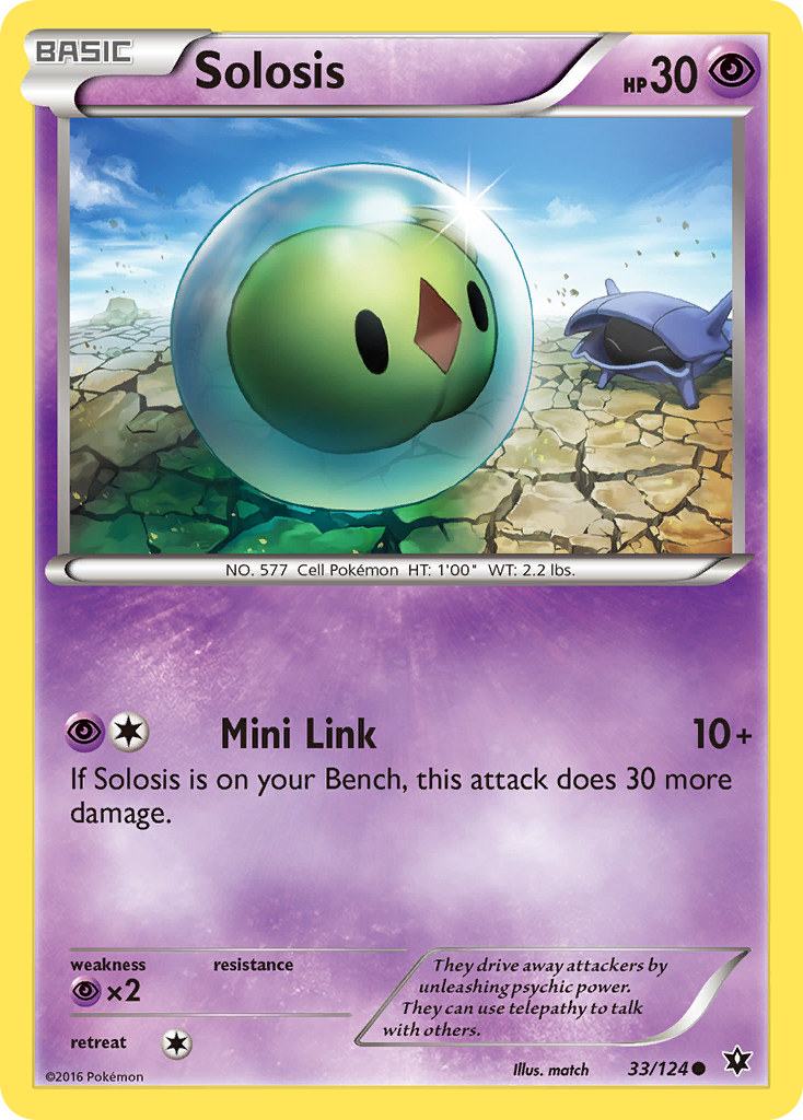 Solosis (33) [XY - Fates Collide] - Deck Out Gaming