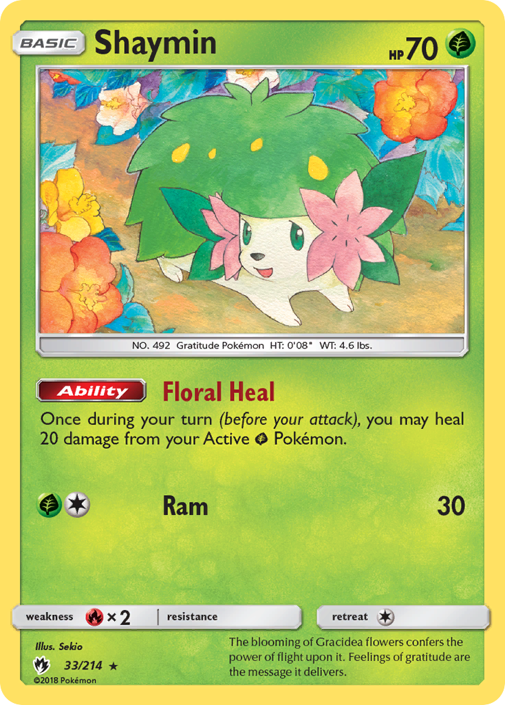 Shaymin (33) [SM - Lost Thunder] - Deck Out Gaming