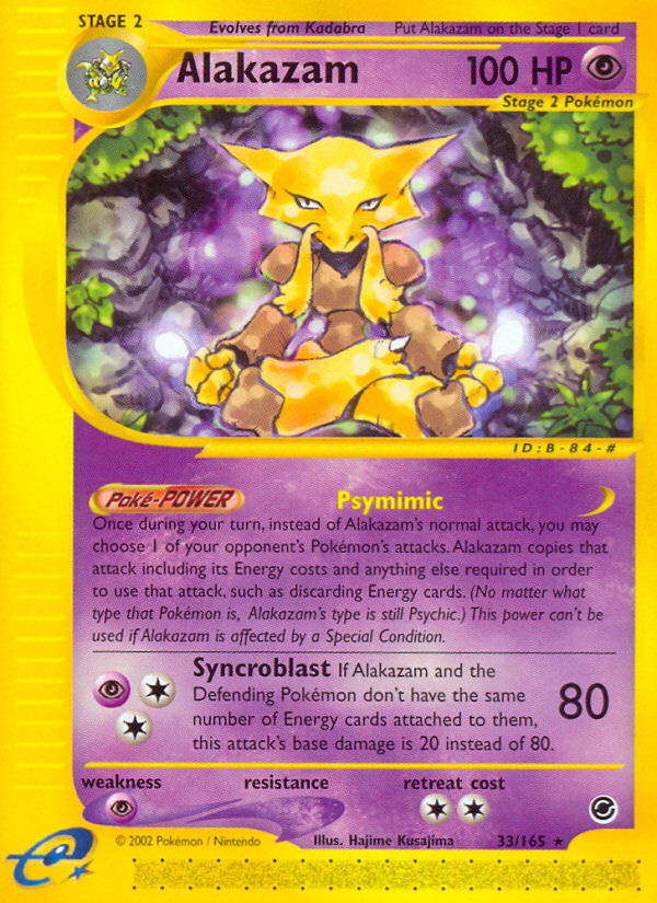 Alakazam (33) (33) [Expedition] Reverse Holofoil - Deck Out Gaming