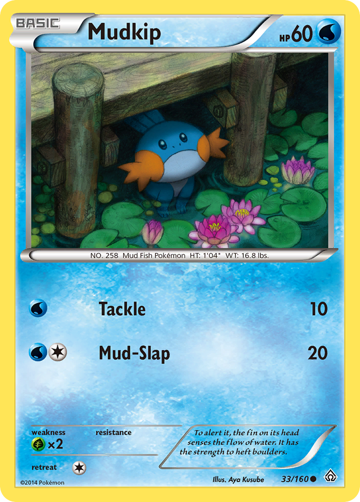 Mudkip (33) [XY - Primal Clash] Reverse Holofoil - Deck Out Gaming