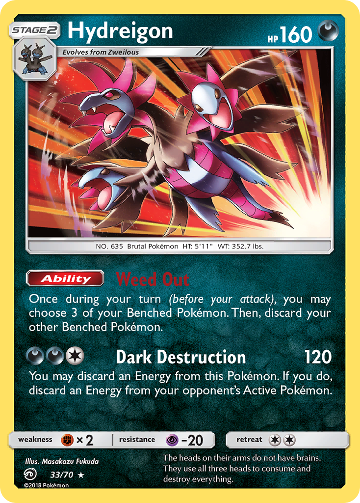 Hydreigon (33) [Dragon Majesty] Reverse Holofoil - Deck Out Gaming