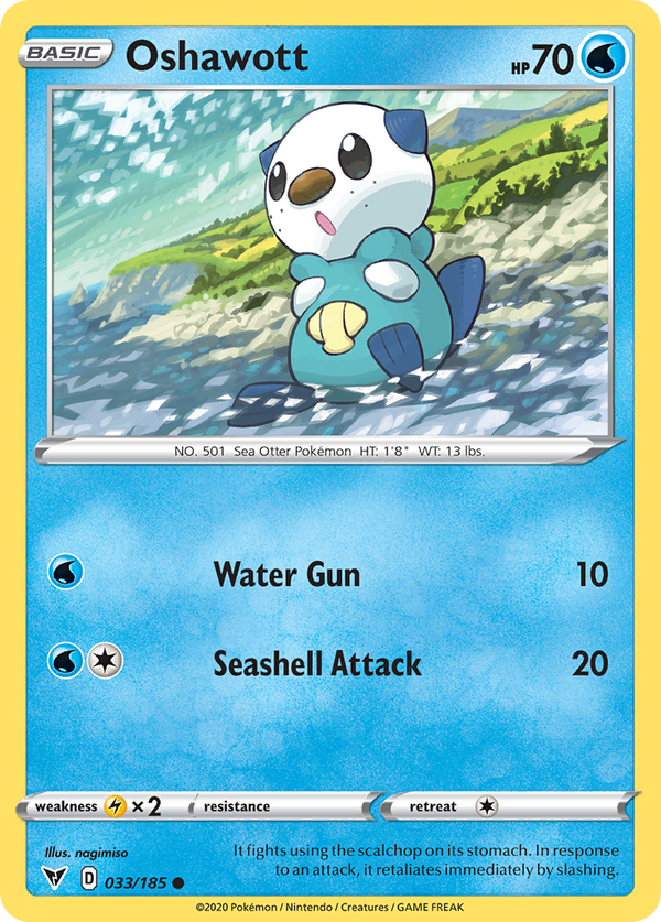 Oshawott [SWSH04: Vivid Voltage] - Deck Out Gaming