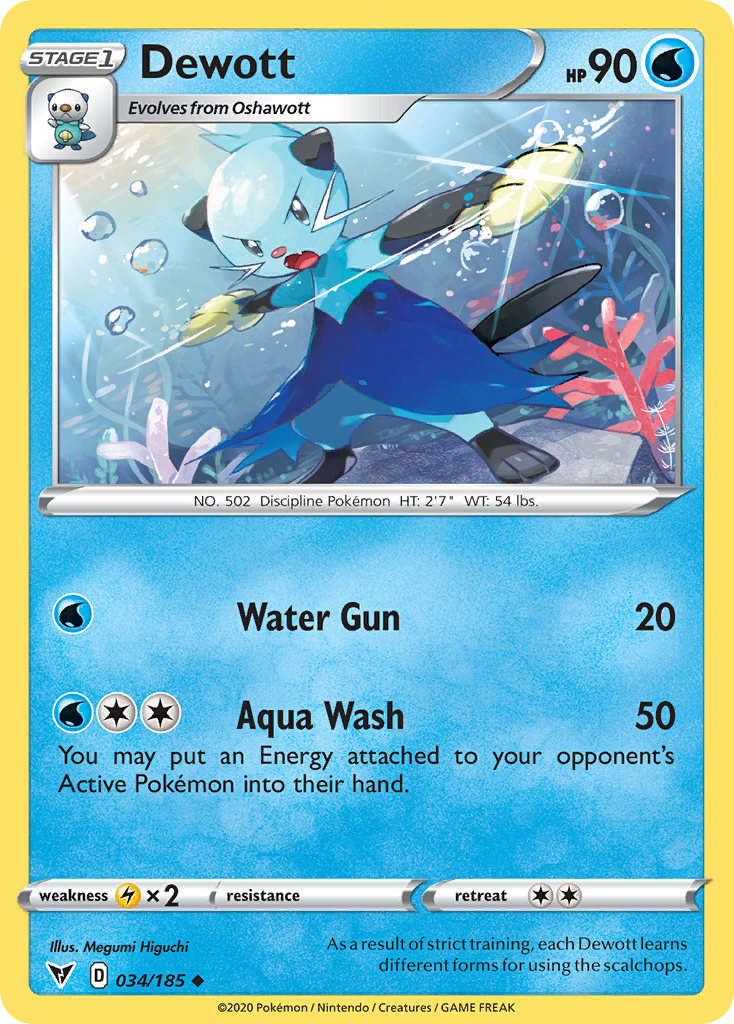 Dewott [SWSH04: Vivid Voltage] Reverse Holofoil - Deck Out Gaming