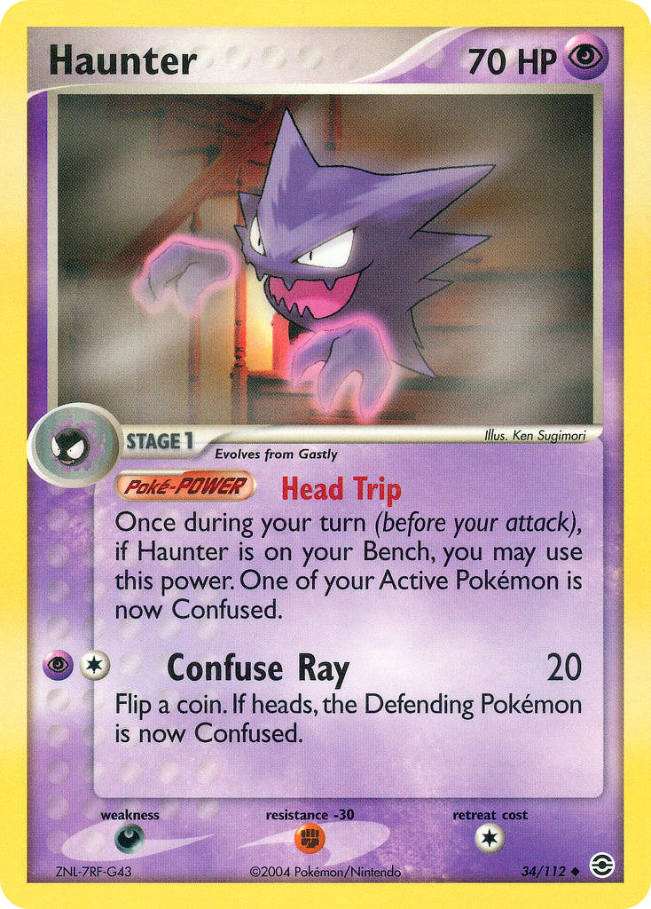 Haunter (34) [FireRed & LeafGreen] - Deck Out Gaming