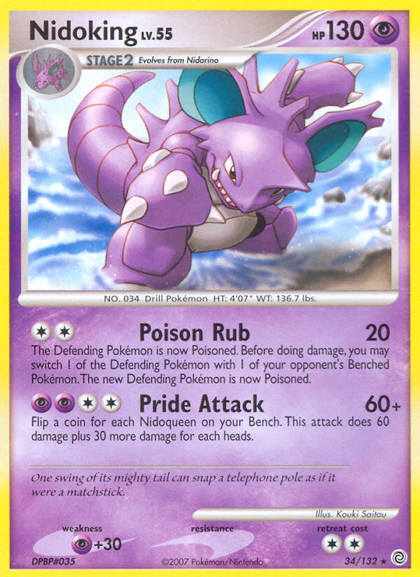 Nidoking (34) [Secret Wonders] - Deck Out Gaming