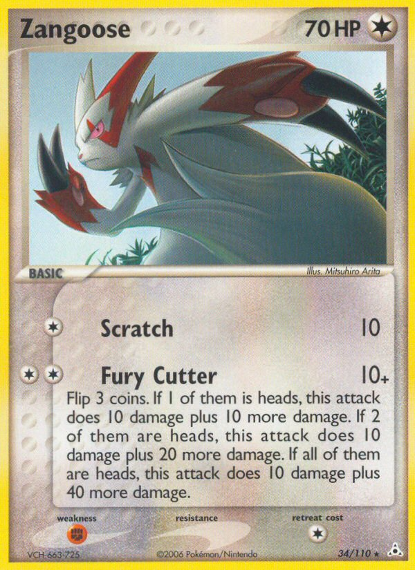 Zangoose (34) [Holon Phantoms]