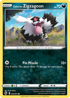 Galarian Zigzagoon [Champion's Path] Reverse Holofoil - Deck Out Gaming