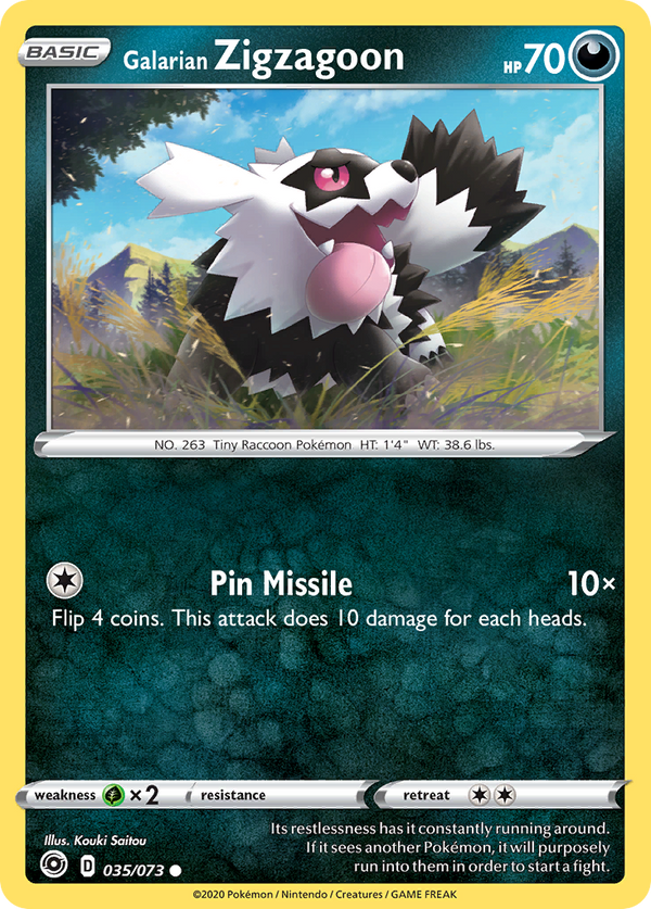 Galarian Zigzagoon [Champion's Path] - Deck Out Gaming
