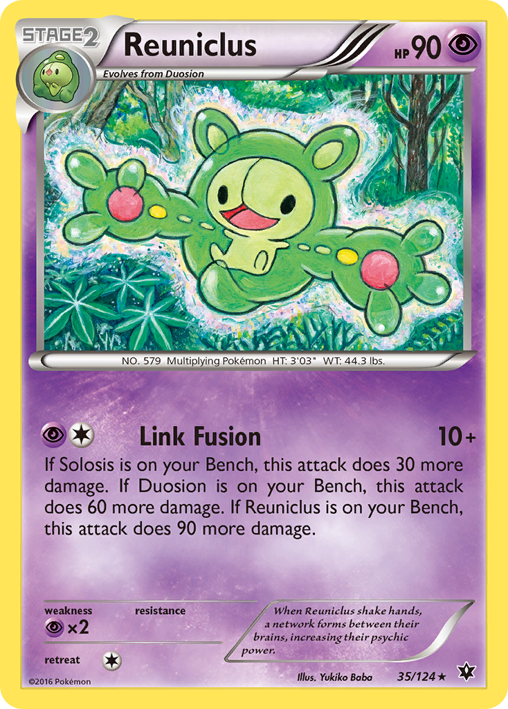 Reuniclus (35) [XY - Fates Collide] Reverse Holofoil - Deck Out Gaming