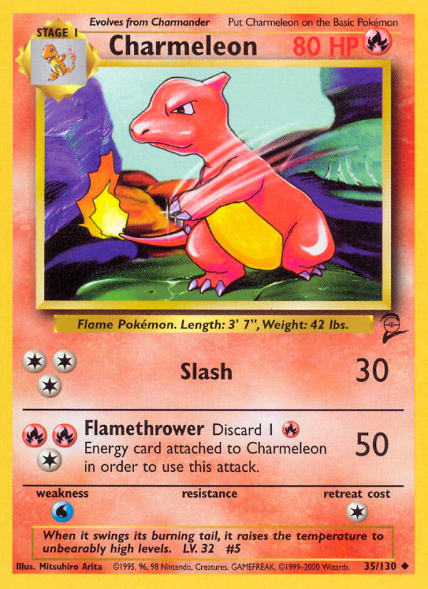 Charmeleon (35) [Base Set 2] - Deck Out Gaming