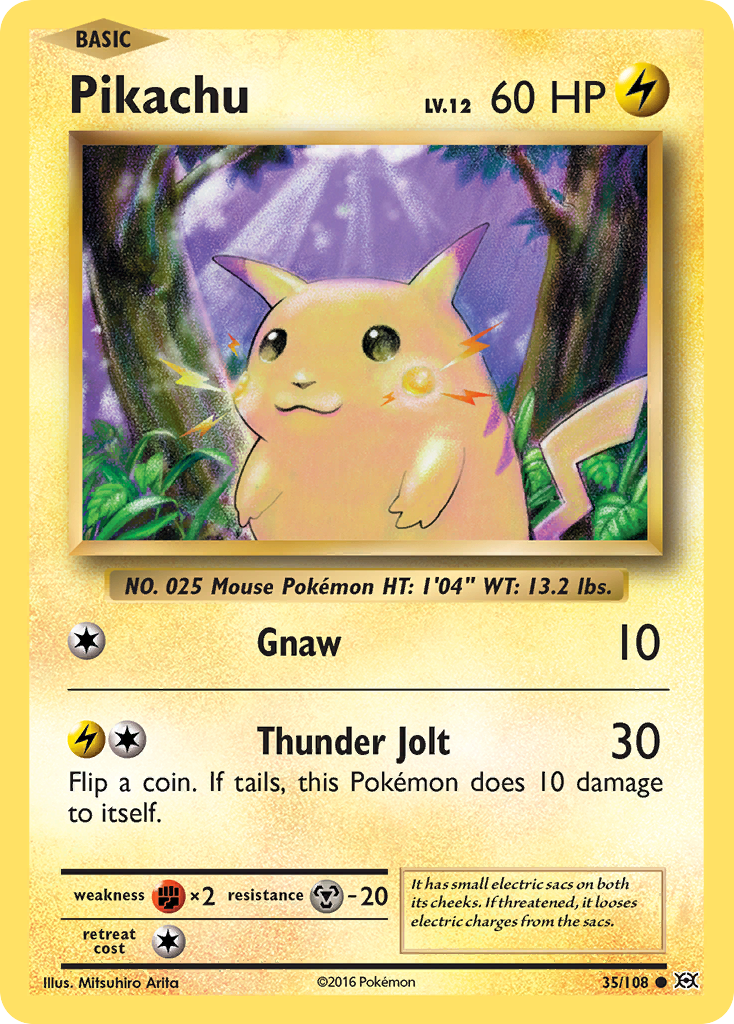 Pikachu (35) [XY - Evolutions] - Deck Out Gaming