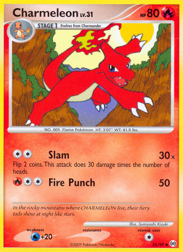 Charmeleon (35) [Arceus] Reverse Holofoil - Deck Out Gaming