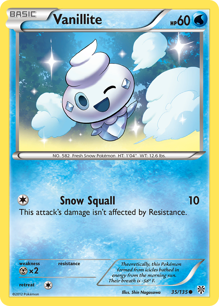 Vanillite (35) [Plasma Storm] Reverse Holofoil - Deck Out Gaming