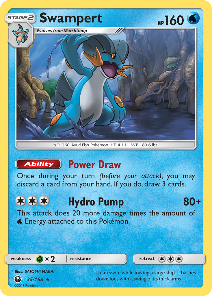 Swampert (35) [SM - Celestial Storm] Reverse Holofoil - Deck Out Gaming