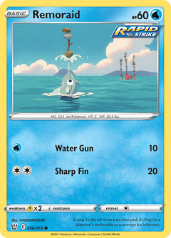 Remoraid [SWSH05: Battle Styles] Reverse Holofoil - Deck Out Gaming
